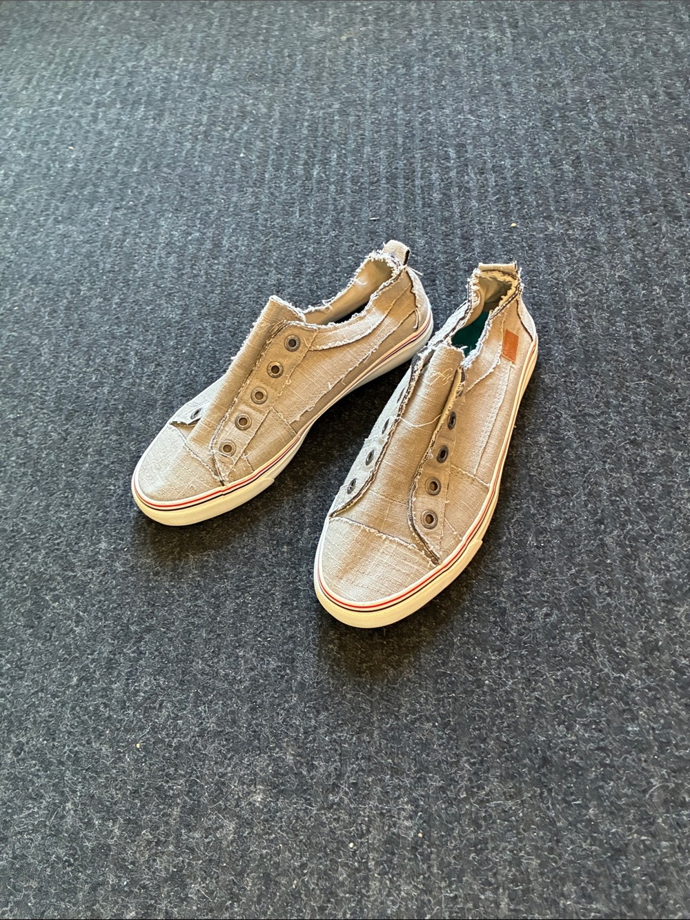 Blowfish Men's Slip-On Canvas Sneakers in Tan